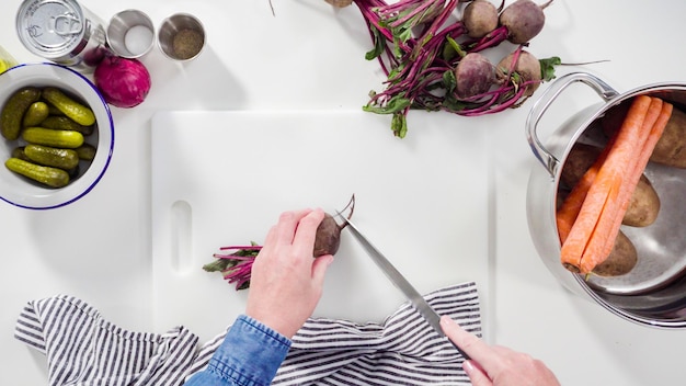 krok po kroku w kuchni